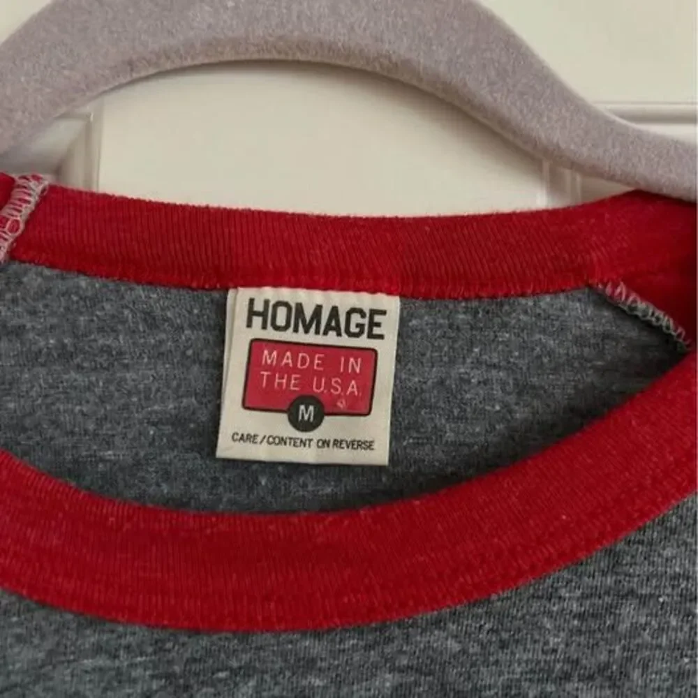 Homage Ohio State Buckeyes Raglan Sleeve T Shirt Mens Size Medium OSU - Picture 2 of 6